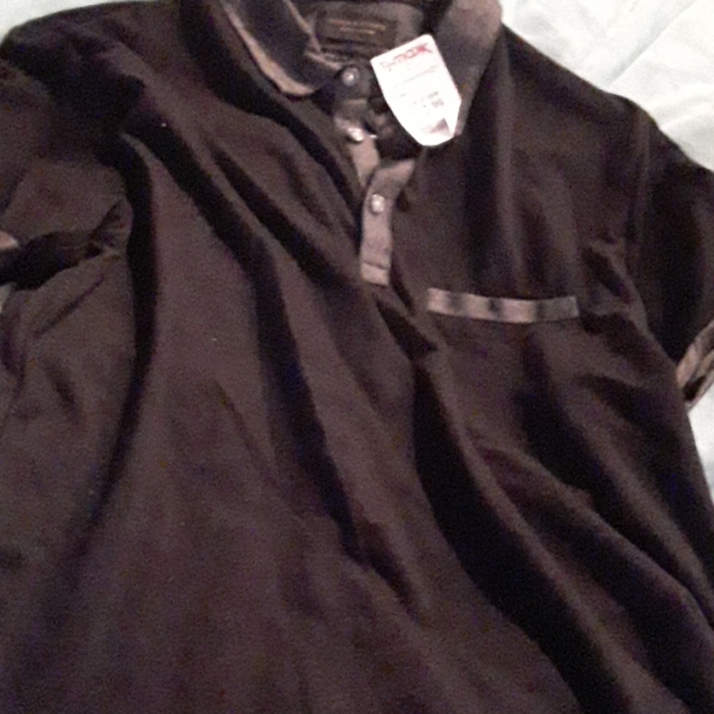NEW denim & flower mens shirt